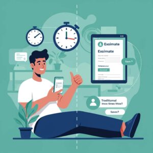 忙しい人必見！オンライン見積で立ち会い時間をゼロにする方法