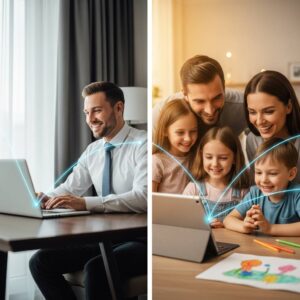 出張と家族生活の両立！離れていても絆を深める革新的コミュニケーション術