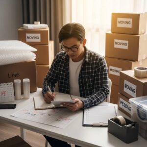 引越し梱包作業のスケジュール管理で失敗しない準備術