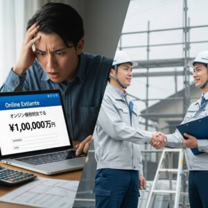 【体験談】オンライン見積で100万円損した私が語る立ち会いの絶対必要性