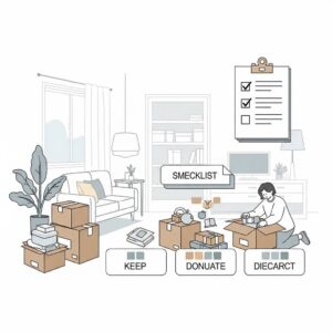 引越し梱包作業を効率化するミニマリストのアプローチ